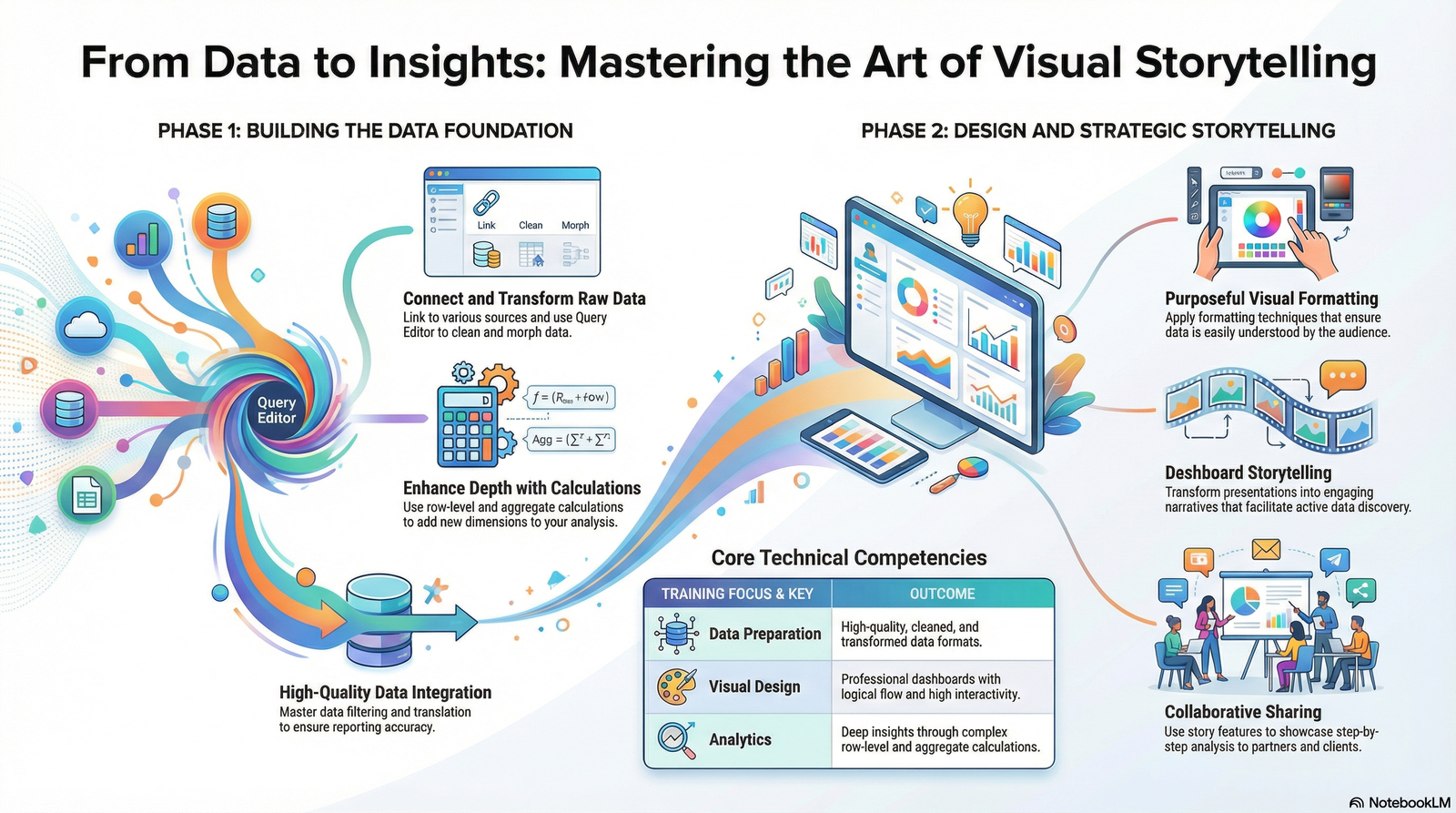 Visual Analytics: Actionable Insights to Convey Stories